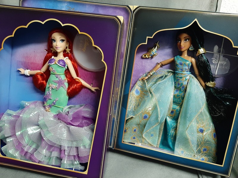 Disney Princess Arielle Jasmine Doppel Mode Deluxe Set Hasbro