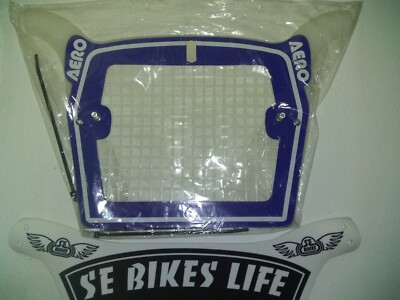 (PICK ONE) BMX number plate SE BIKES pk knight se bikes hutch dyno gjs mcs acs