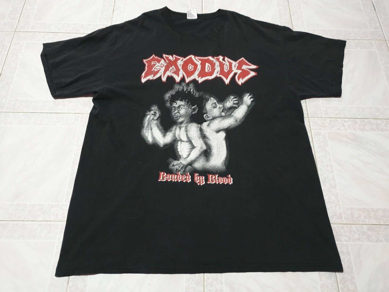 Rare vintage 90s Exodus Bonded by Blood T-Shirt - XL -Thrash Rare vintage 90s Exodus Bonded by Blood T-Shirt - XL -Thrash