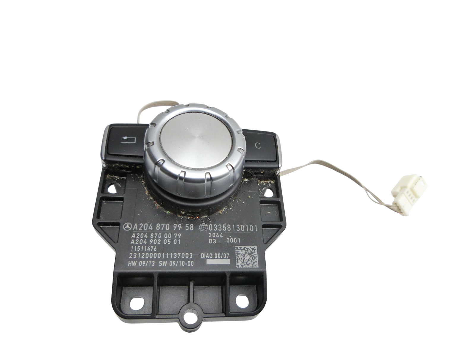 Interruptores Botón giratorio Regulador para Navi COMAND Mercedes S204 W204 C220 11-15 - Bild 1
