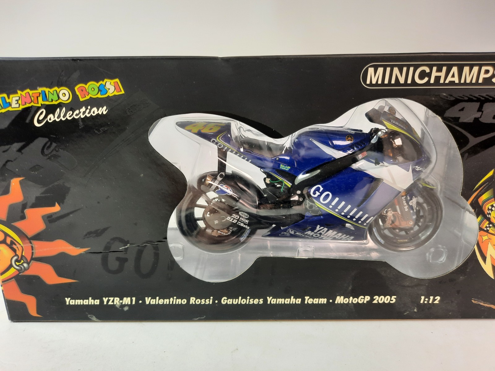 Minichamps Yamaha YZR-M1 #46 Valentino Rossi Laguna Seca