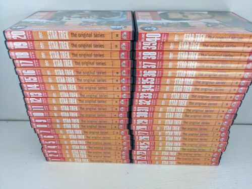 Star Trek The Original Series DVD Collection Set Vol 1-40 Complete Star Trek The Original Series DVD Collection Set Vol 1-40 Complete