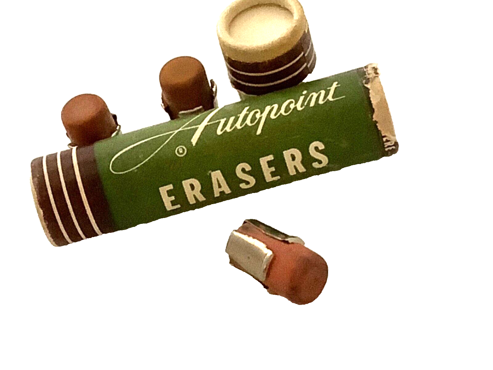 ️1930s ‘40s Autopoint Standard Erasers Cory Corp. Chicago No 40