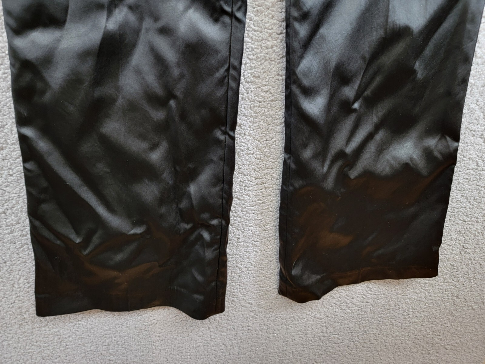A.W.A.K.E. MODE Layered Skirt Pants Womens 40 Black Welt Pocket Back Zip Closure - Picture 4 of 17
