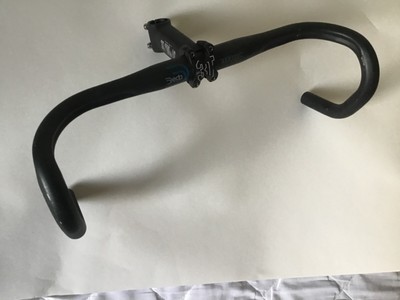 Nouveau Deda M35 Alliage Guidon 44 cm Noir Sur Noir 35 mm BOB