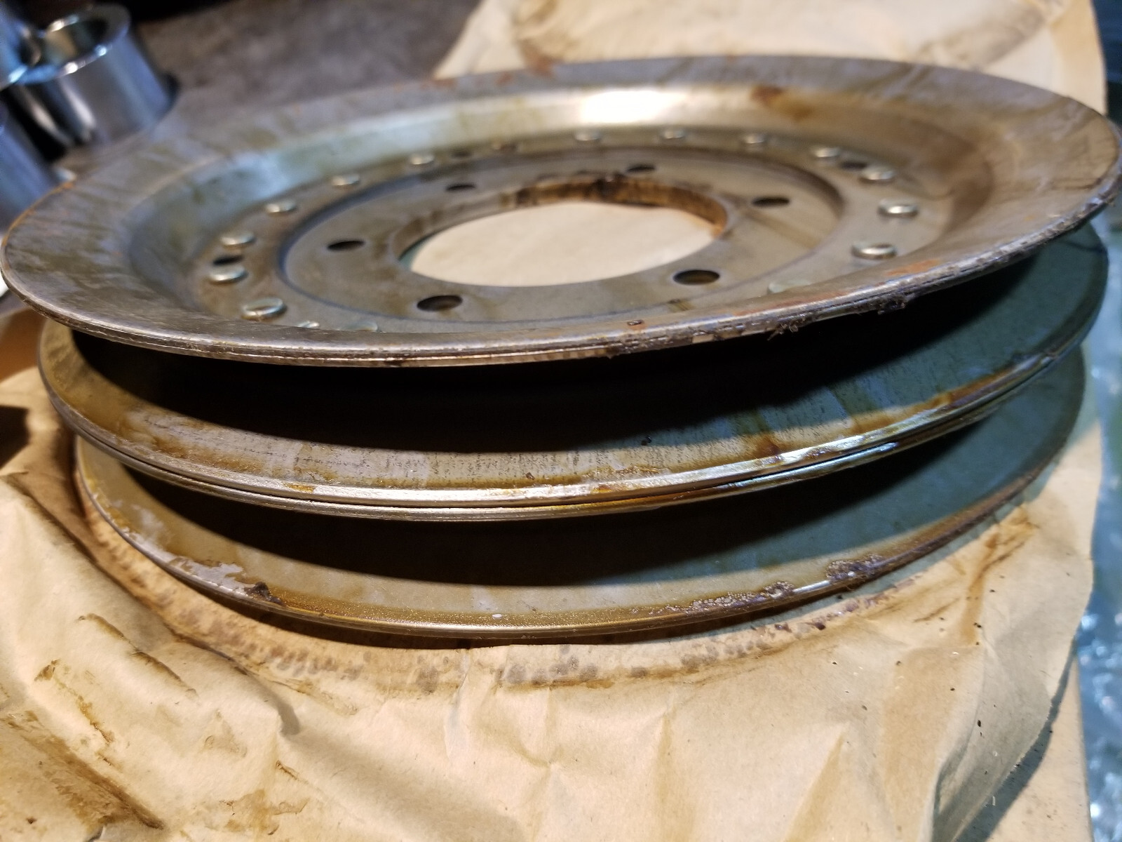 CATERPILLAR 7N-9137 PULLEY 7N9137 3304 - Picture 3 of 5