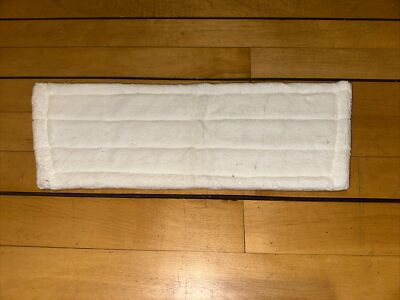 Rejuvenate Click N Clean Microfiber Mop Cleaning /dusting Pad Refill White