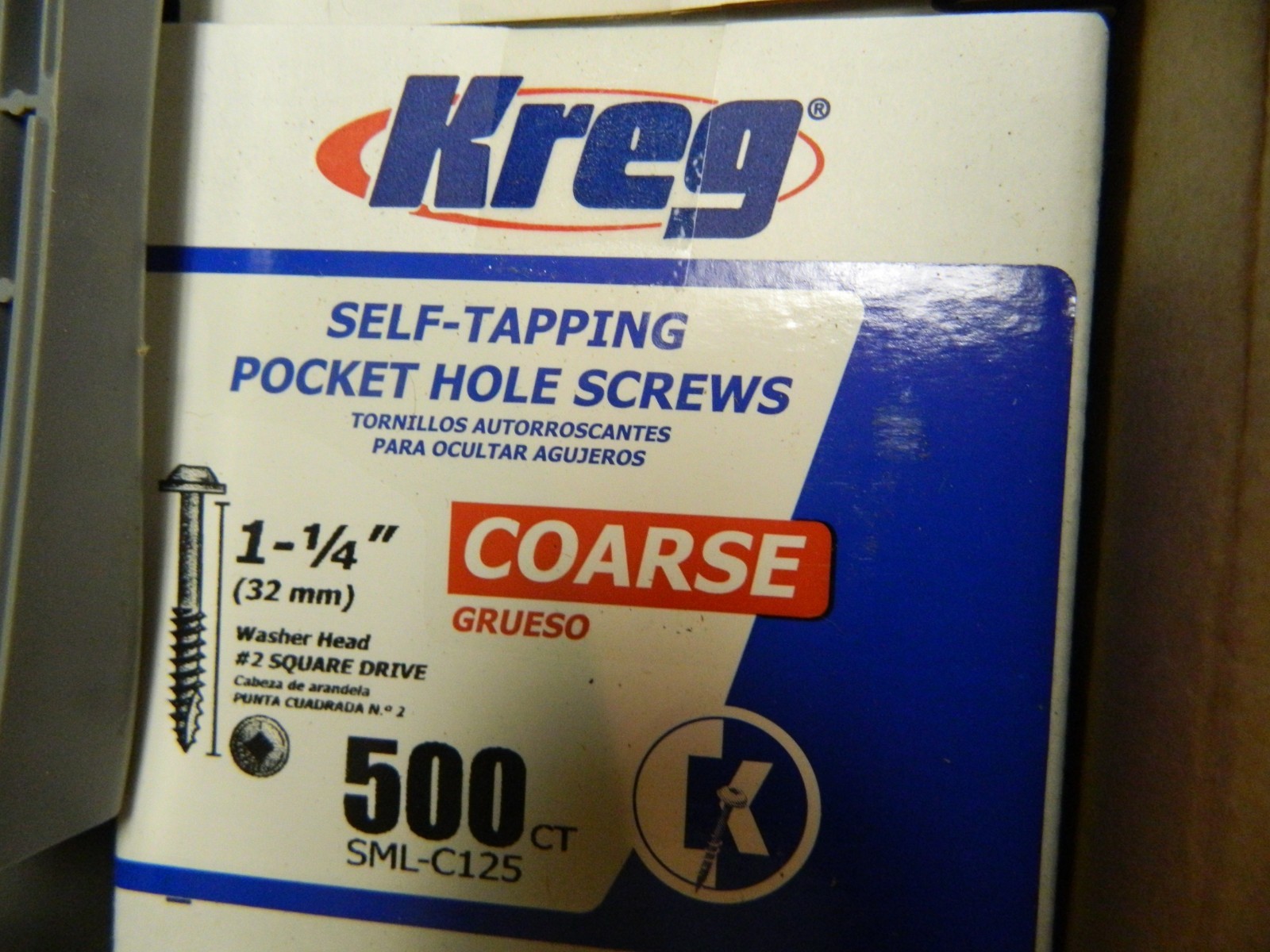 KREG TOOL NOS NEW NIB Pocket hole drill with screws jig K4 Free shipping