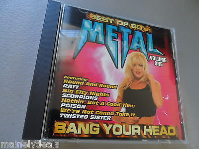 Best of 80's Metal, Vol. 1 by Various Artists music CD Tested!
