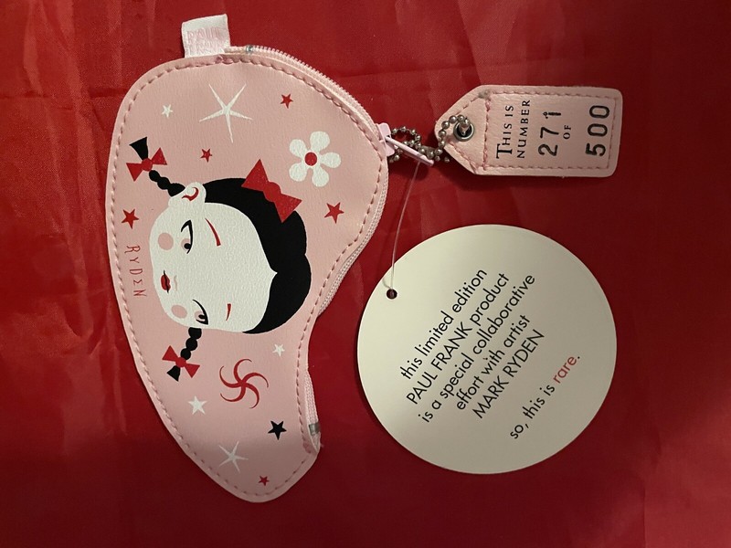 Mark Ryden x Paul Frank コラボ　バッグ＆コインケース Mark Ryden x Paul Frank コラボ バッグ＆コインケース