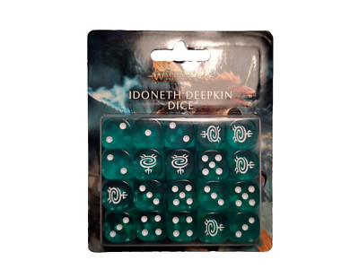 AOS - Idoneth Deepkin Dice - 20 x 16 mm - 2022 - NIB