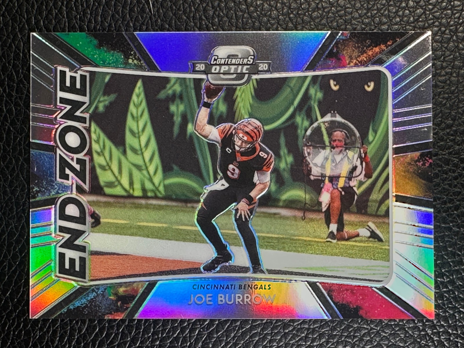 2020 Panini Contenders Optic End Zone Silver #EZ10 Joe Burrow