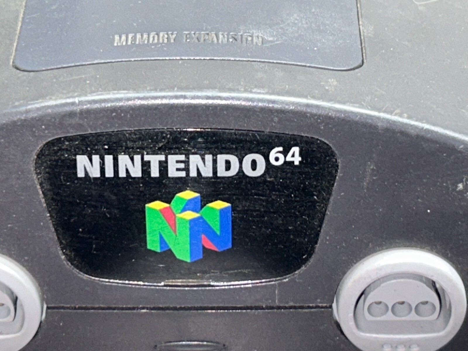 VINTAGE RETRO COLLECTIBLE Nintendo 64 Launch Edition Smoke Grey Consol