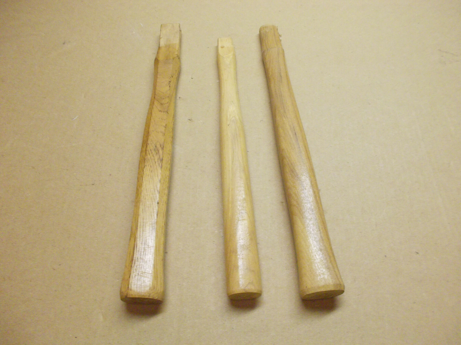 3 NOS Hardwood Hammer Handles