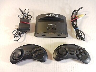 Sega Genesis Classic Game Console AT Games Mini Console Wireless Tested System