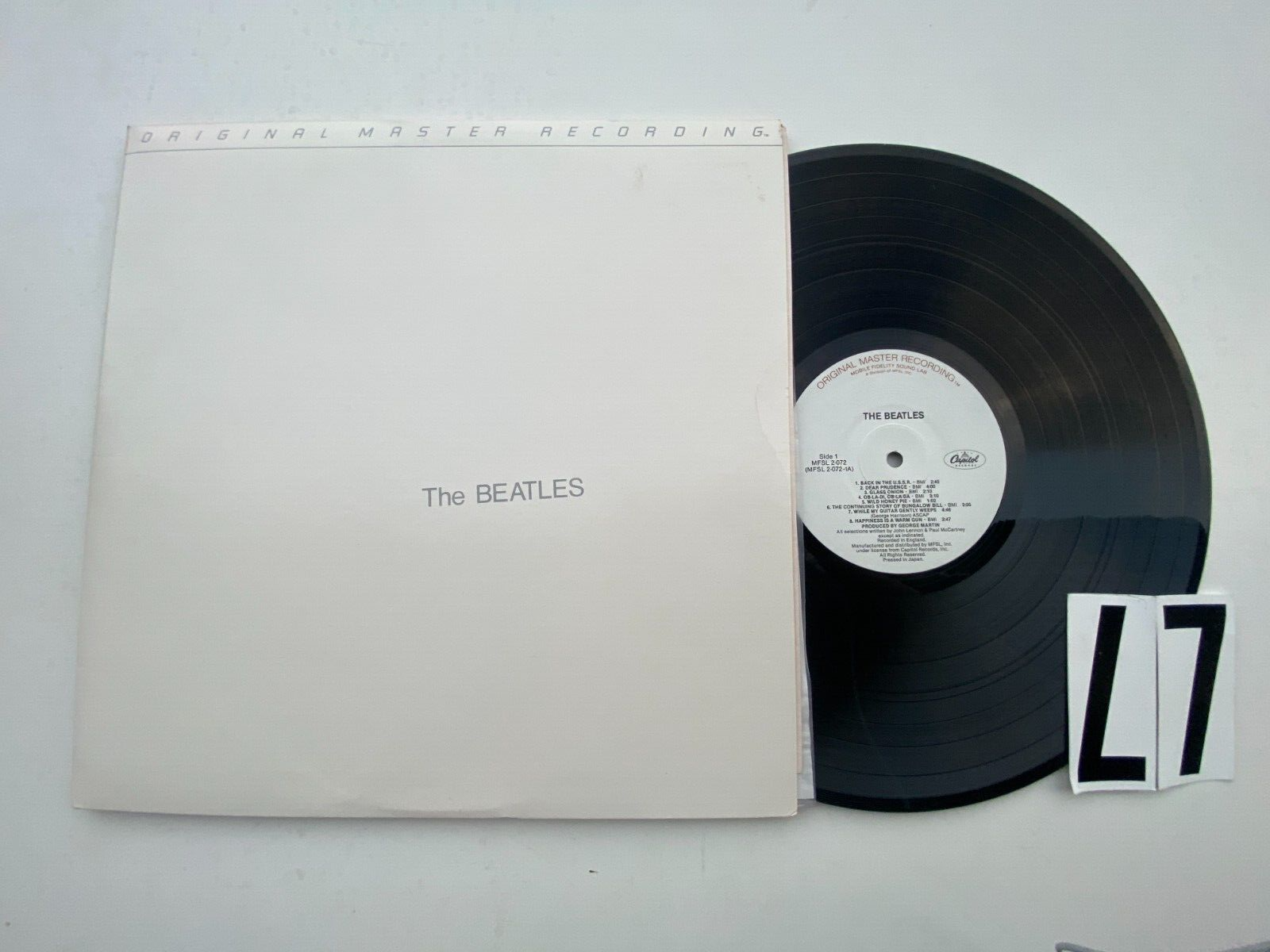 洋楽 With The Beatles original master record THE BEATLES (WHITE ALBUM) 2LP NM MoFi Original Master