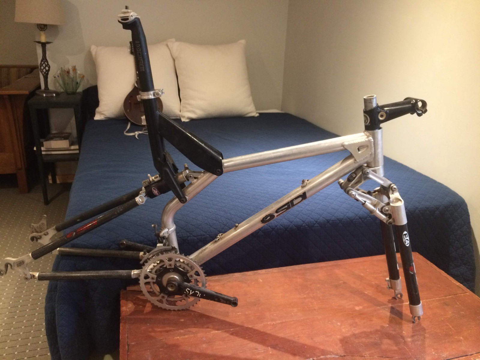 Amp Research Mountain Bike Frame and Fork