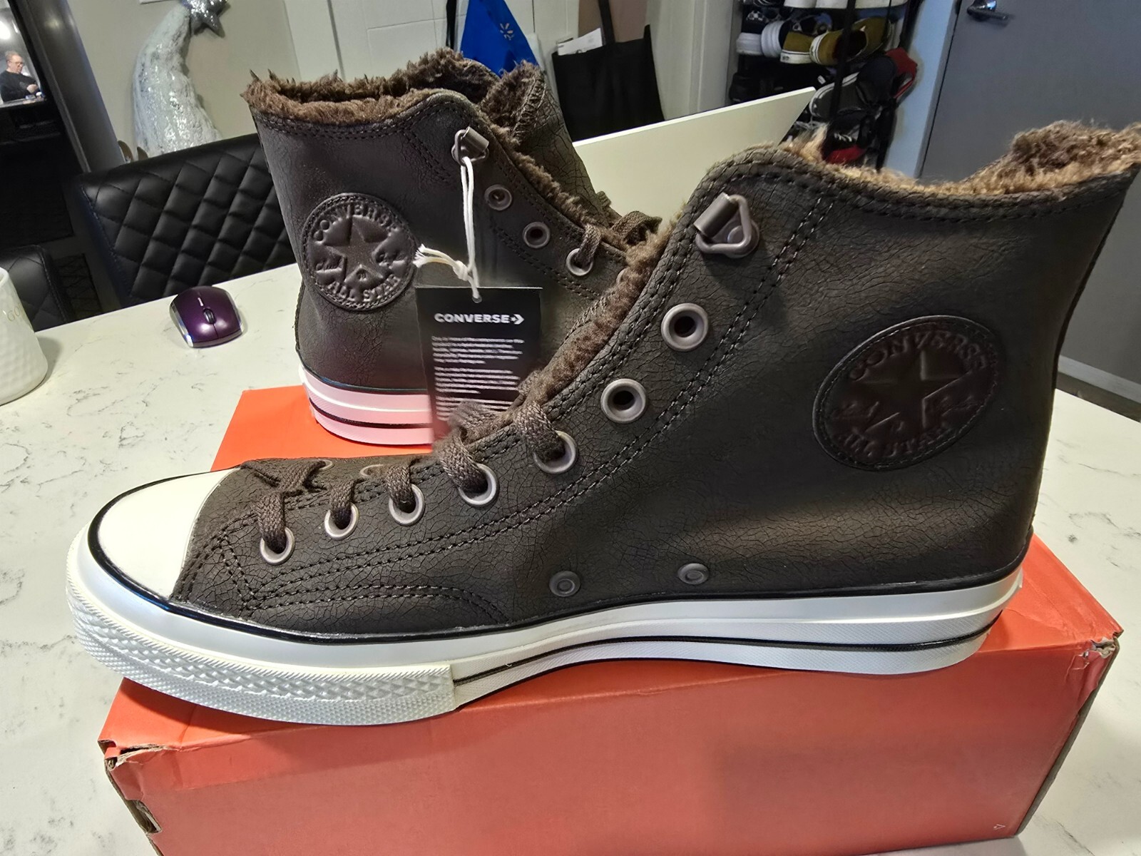 国内配送 CONVERSE ALL STAR AGED HI CEDAR BROWN CONVERSE 2025春夏新作 コンバース オールスター エイジド