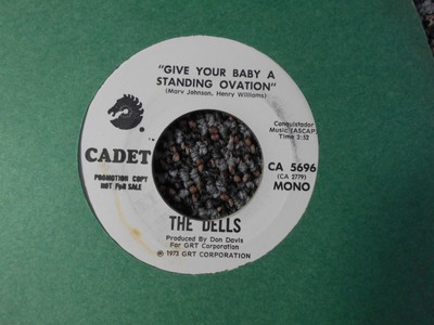 Dells m- mono / stereo 45 Give Your Baby a Standing Ovation / same