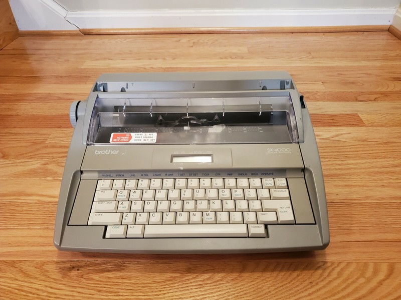 2008 Brother SX-4000 on the Typewriter Database