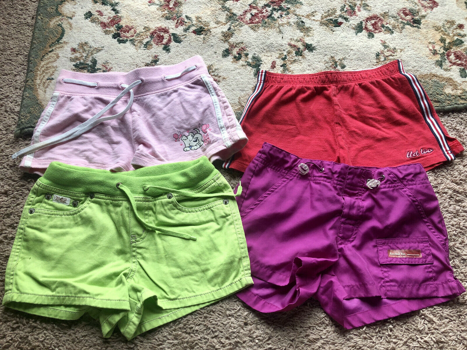 4 PAIR OF LIMITED TOO SHORTS SIZE 6 7 | eBay 4 PAIR OF LIMITED TOO SHORTS SIZE 6 7 | eBay