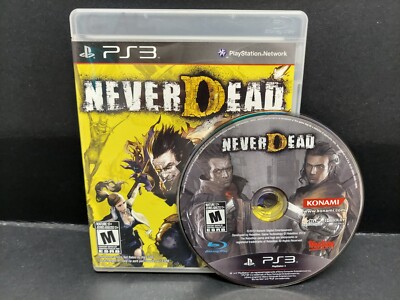 NeverDead (PS3, 2012) NO MANUAL, TESTED!!