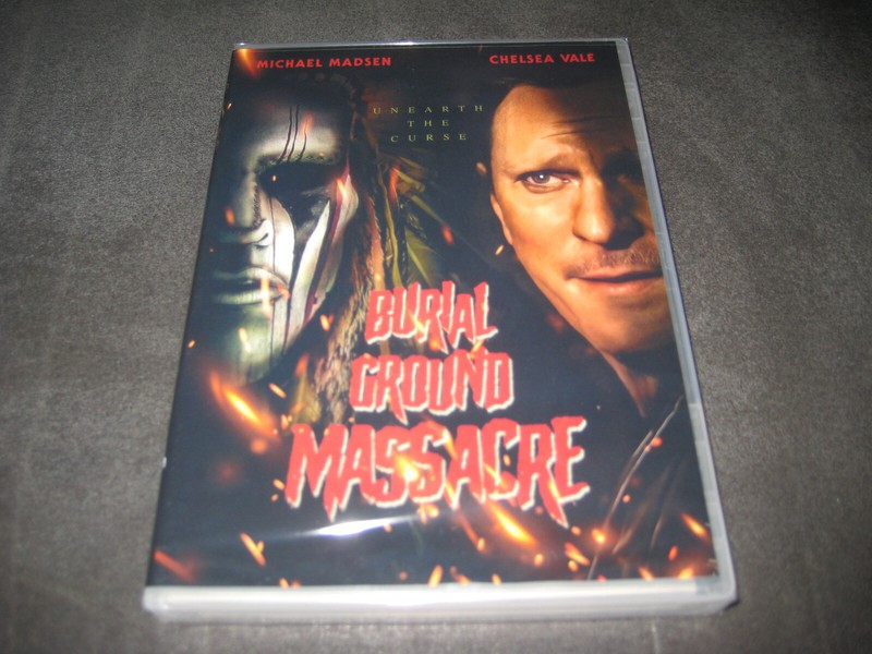 BURIAL GROUND MASSACRE (DVD 2021) BRAND NEW!! - NR -