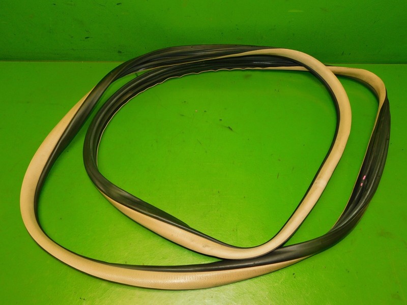 04-08 Acura TL OEM front passenger right door frame chassis rubber seal trim tan