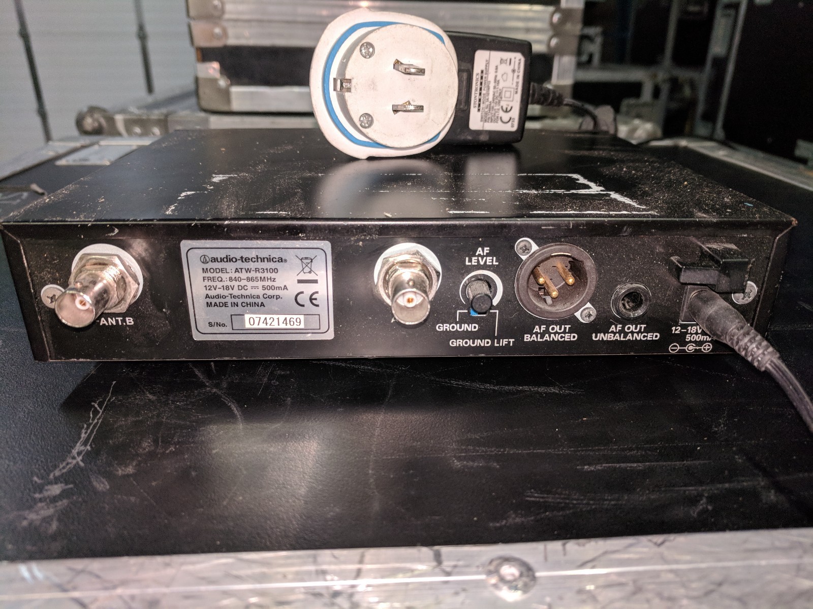 Audio Technica ATW-R3100 UHF Wireless Synthesized Diversity Receiver ATW-R3100