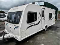 2013 Bailey Olympus 530/4 FIXED BED - 4 berth Caravan B016