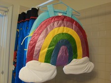 POTTERY BARN KIDS HALLOWEEN RAINBOW EMOJI COSTUME IN SIZE ...