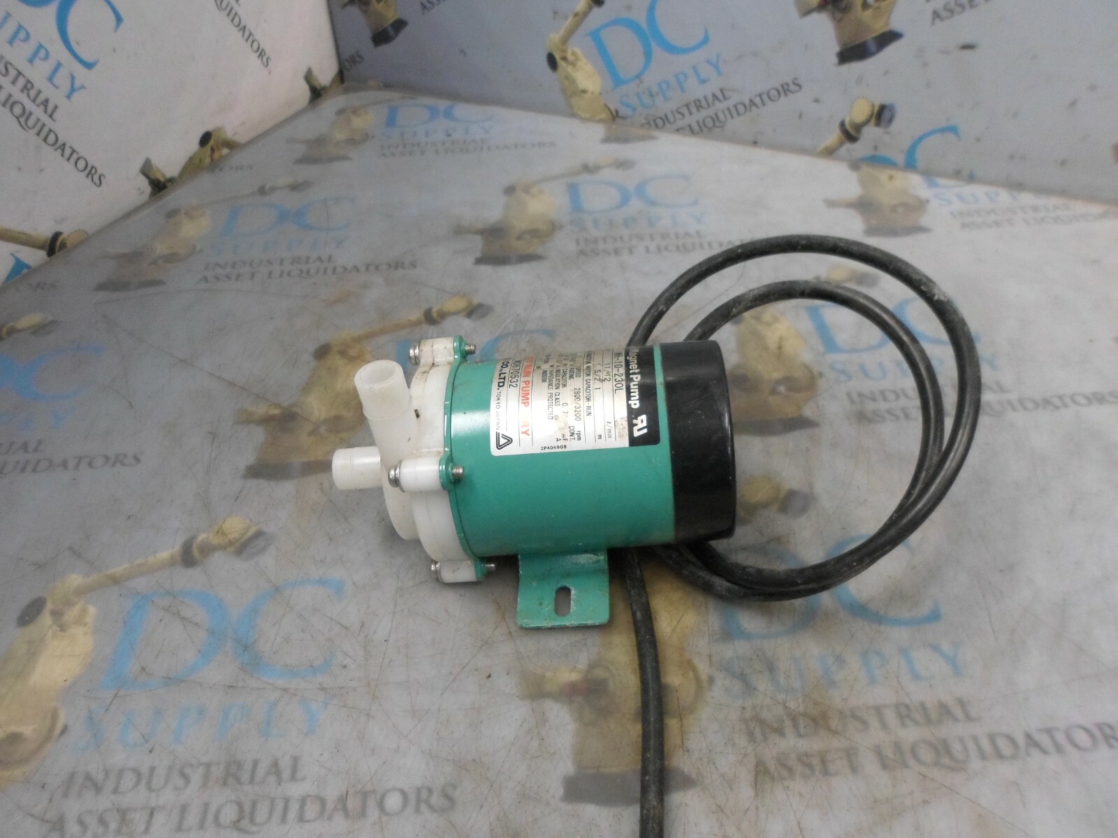 IWAKI MR-10-230L 1 PH 2800/3200 RPM 11/12 L/MIN MAGNET PUMP