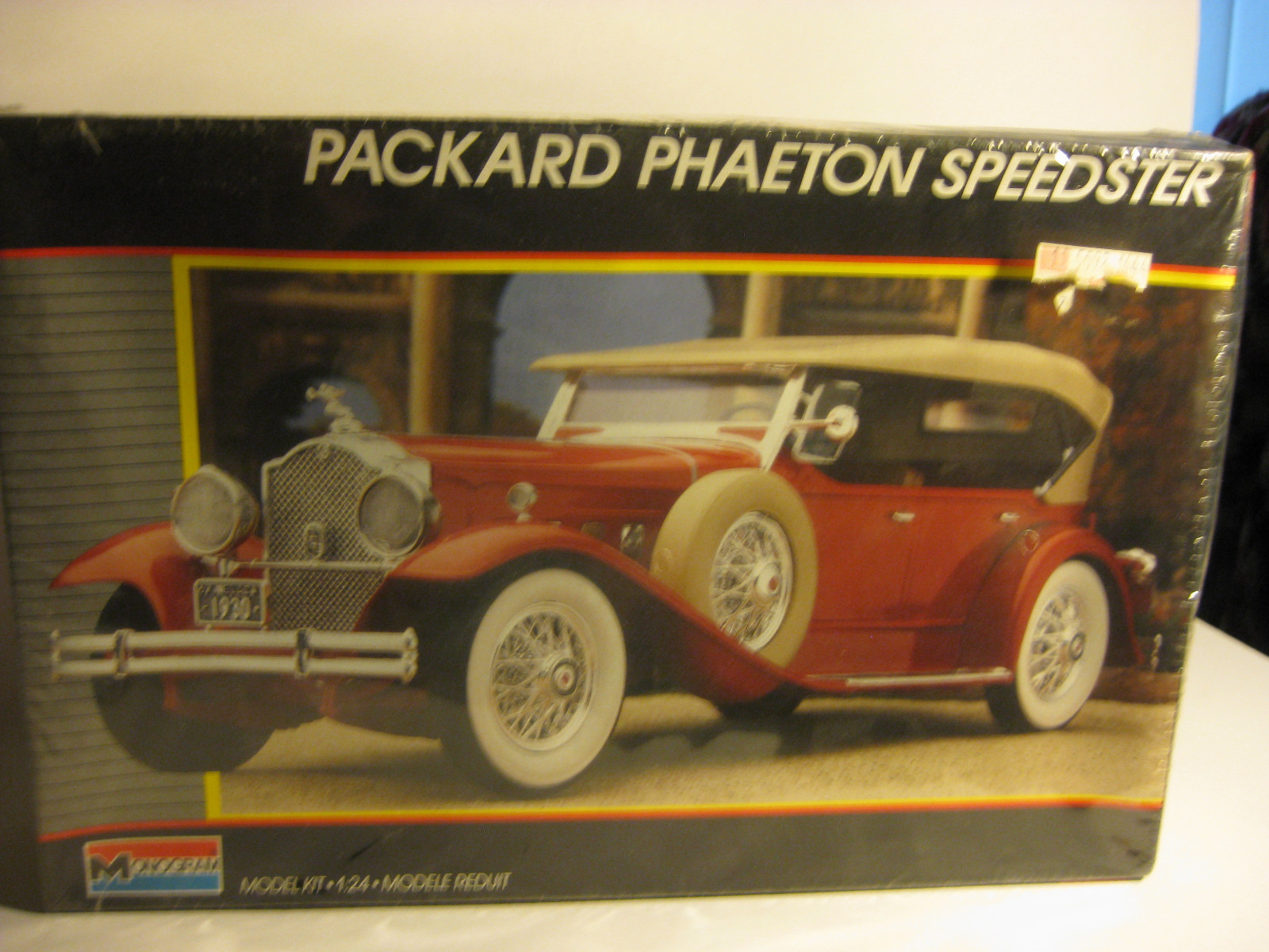 Monogram 1930 Packard Phaeton Speedster 1/24 skill level 2 Factory Sealed