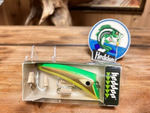 Vintage Heddon Hedd Plug 8800 Color FY Salmon Fishing Lure Vintage Heddon Hedd Plug 8800 Color FY Salmon Fishing Lure