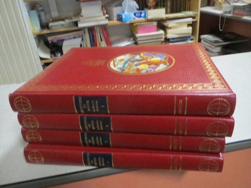 Ca375 Decouverte Du Monde En Bandes Dessinees T 1 2 3 4 Larousse Tbe+/Neuf