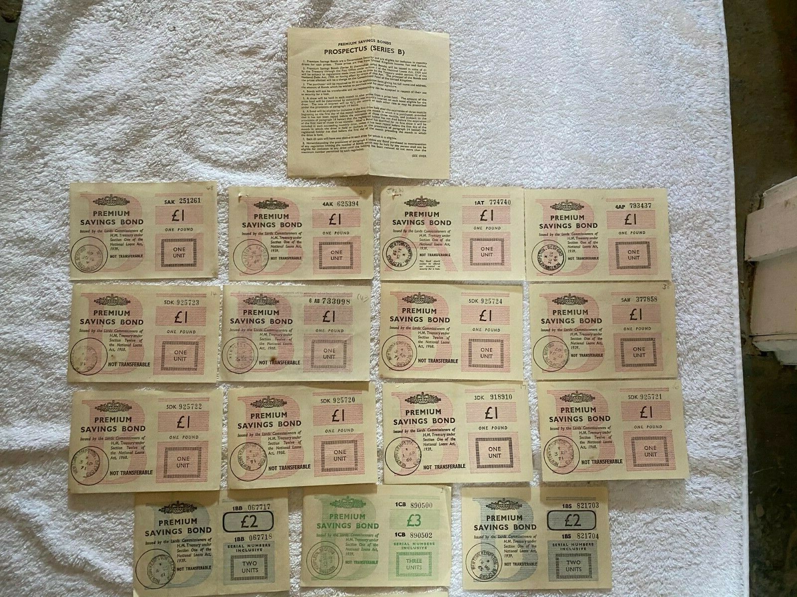 Compare prices on COLLECTION OF OLD PREMIUM SAVING BOND ...