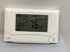 LUX TX9000TS Touch Screen 7-Day Programmable Thermostat w/ Back-light