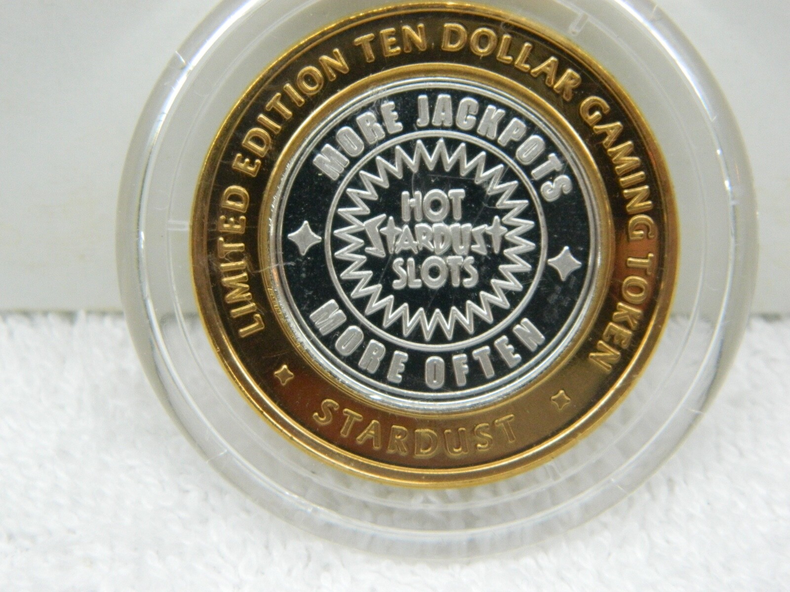 Stardust Las Vegas NV $10 BOYDGAMING Token .999 Fine Silver Limited Edition $10