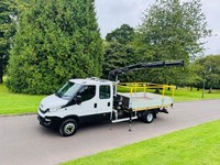 2019 (69) IVECO DAILY 70-180 3.0 DROPSIDE HIAB CRANE TRUCK EURO 6 