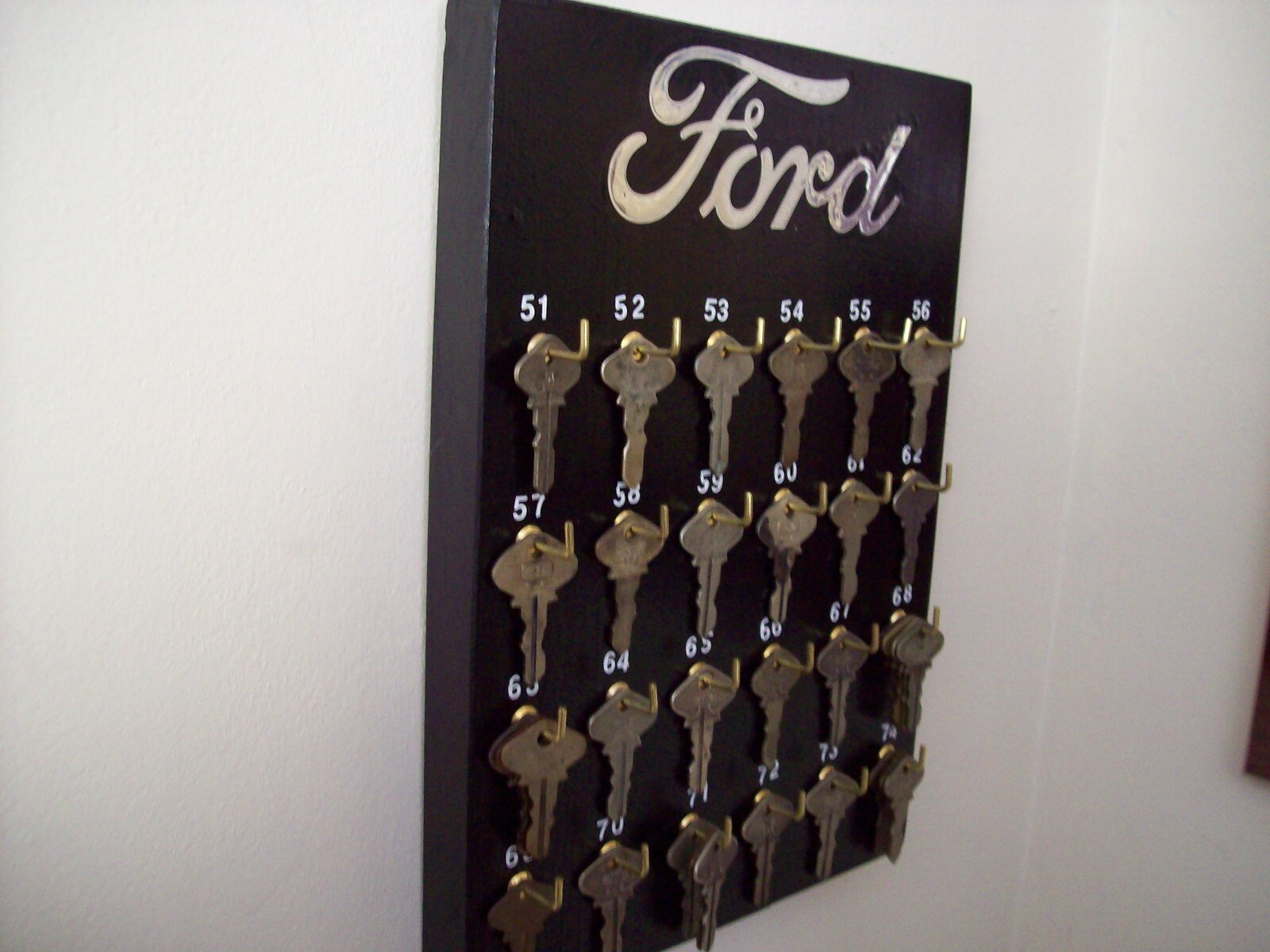 model T Ford Reproduction Key Display Original 33 Genuine Ford Keys