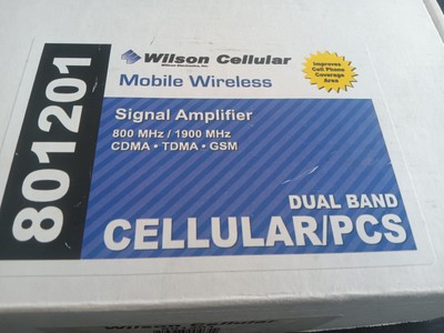 Wilson 811200 Direct Connect 800/1900 MHz Signal Booster Cellular Amplifier