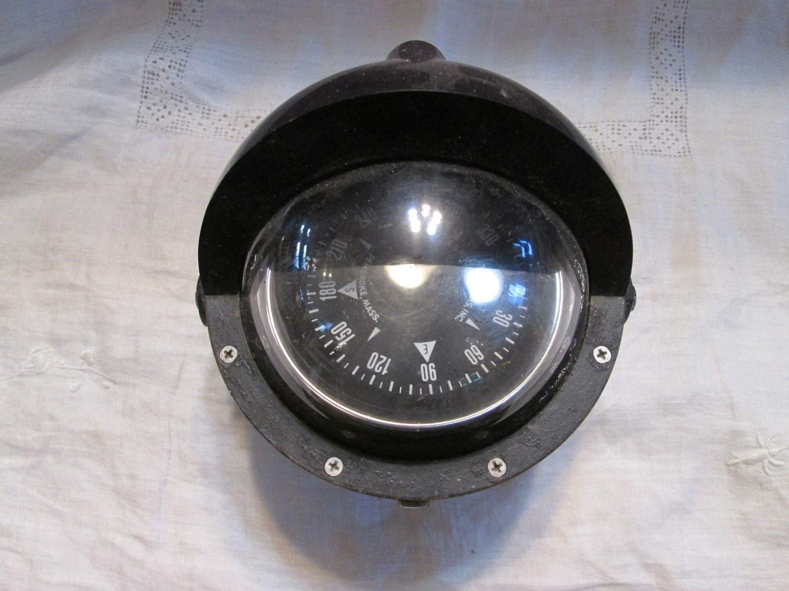 Vintage E.S. Ritchie & Sons Inc. of Pembroke, Mass. Compass