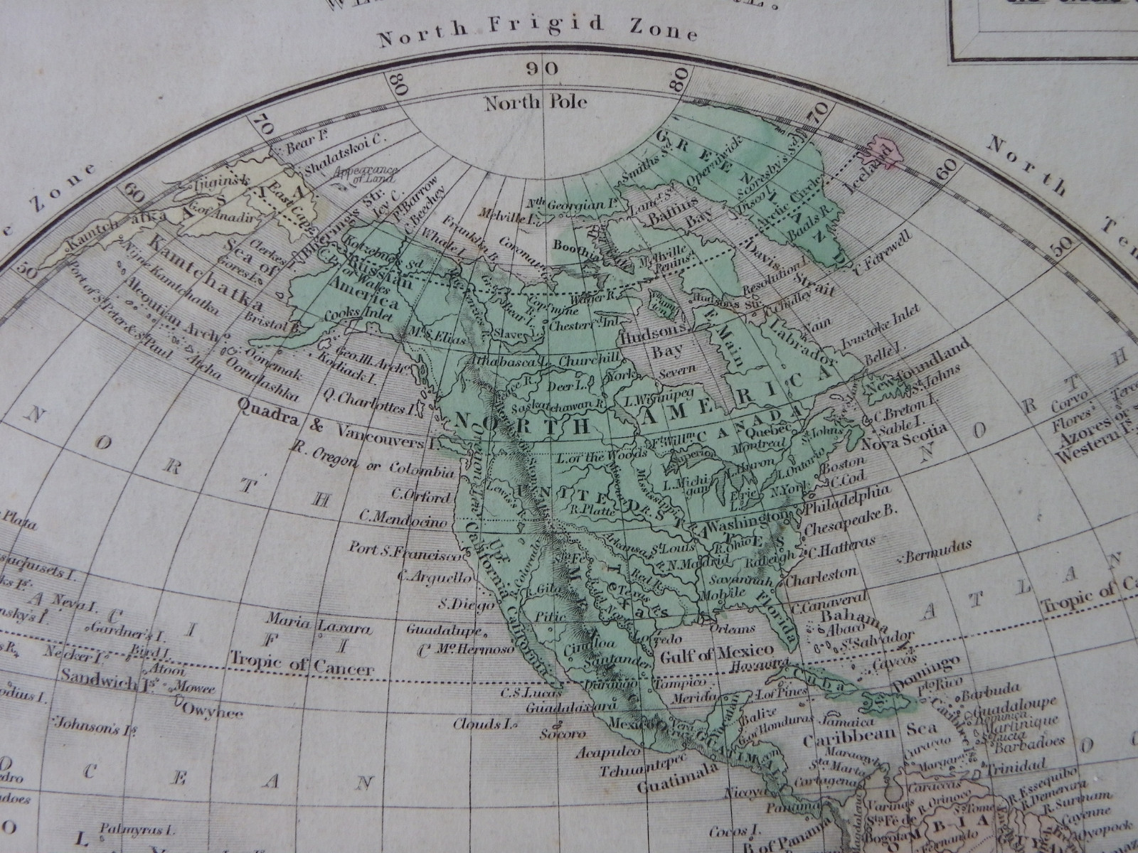 1851 Map Of The World-