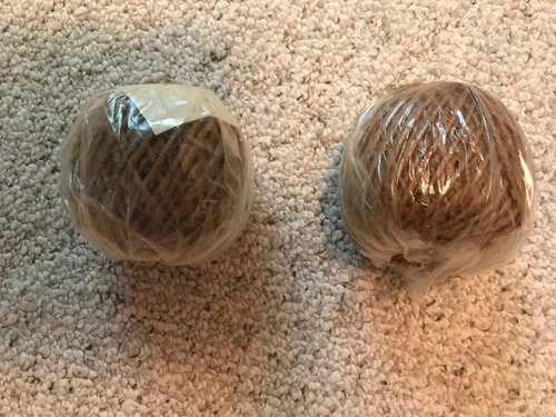 160 Yards - Jute Twine - 3 Ply 28 lbs Premium Natural Twine - Bulk Rope