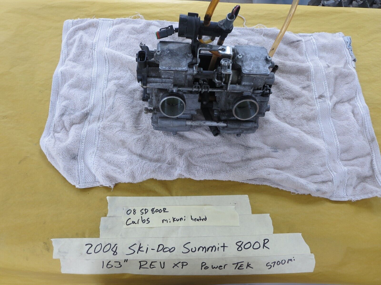 Ski doo 07 REV 800 162 summit スロットル キャブレター(08 Ski doo 07 REV 800 162 summit スロットル キャブレター(08