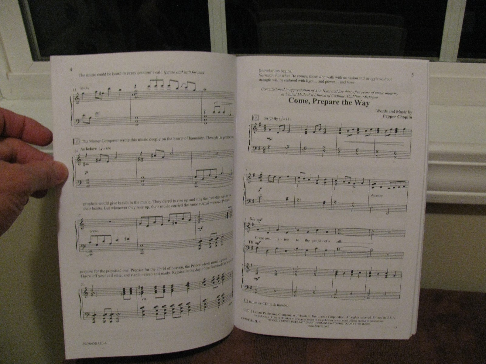 Heaven's CHILD Music Book by Pepper Choplin SATB 