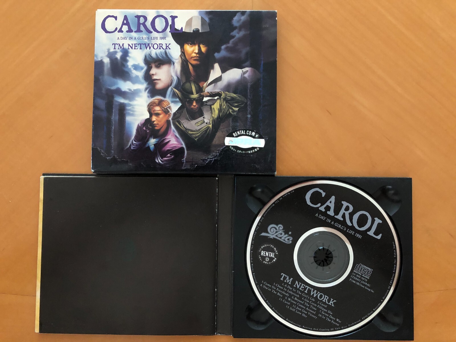 DVD＋BOOK TM NETWORK 「CAROL the LIVE」TMN