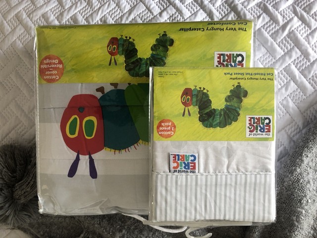 hungry caterpillar cot set