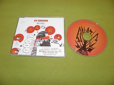 DJ Shadow - Six Days - RARE UK 