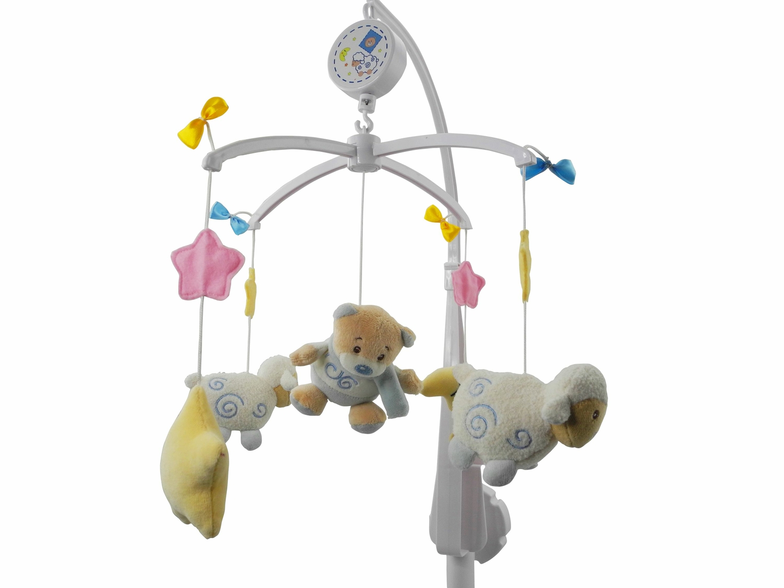 Musik Mobile Baby LaLeLu Bärchen Peti Ø 33 cm Babybett Einschlafhilfe Spieluhr